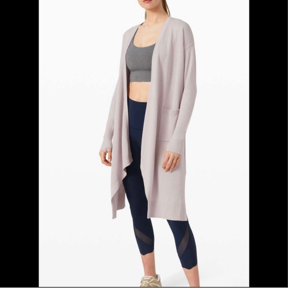 Lululemon lunar lengths cardigan
